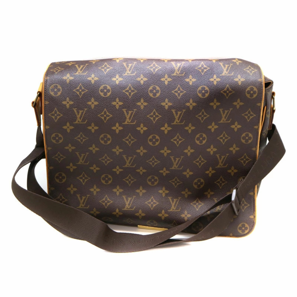 Louis Vuitton Canvas Brown Abesses Bag Shoulder Monogram